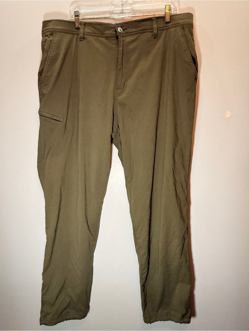Gerry Fleece Lined Men's Olive-Green Utility Cargo Trousers